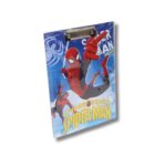 طبلية ورق A4 ديزني Spider-Man بملقط معدني - 7273882