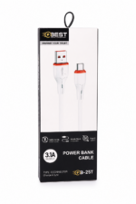 وصلة باور بانك QBest USB إلى Type-C بخرج 3.1A QB25T