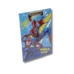 طبلية ورق A4 Disney برسومات Spider-Man وملقط معدني8130282