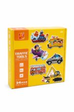 بزل وسائل النقل Traffic Tools 34 قطعة لعمر 3+ - 7395904