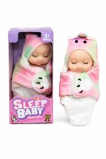 دمية Sleep Baby سيليكون صغيرة بغطاء يونيكورن - موديل 10769