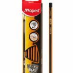 علبة أقلام رصاص Maped Black'Peps HB #2 - 12 قلم