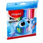 ألوان فلوماستر Maped Color'Peps Ocean قابلة للغسل 12 لون