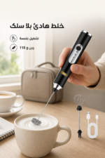 ⁦خفاقة حليب DSP KA3145 قابلة للشحن بثلاث سرعات⁩ - الصورة ⁦4⁩