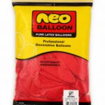 بوالين Neo Balloon لاتكس أحمر 50 قطعة - موديل 11895