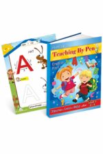 كتاب علم بالقلم إنجليزي للأطفال 3-4 سنوات - جزء 1 موديل 888
