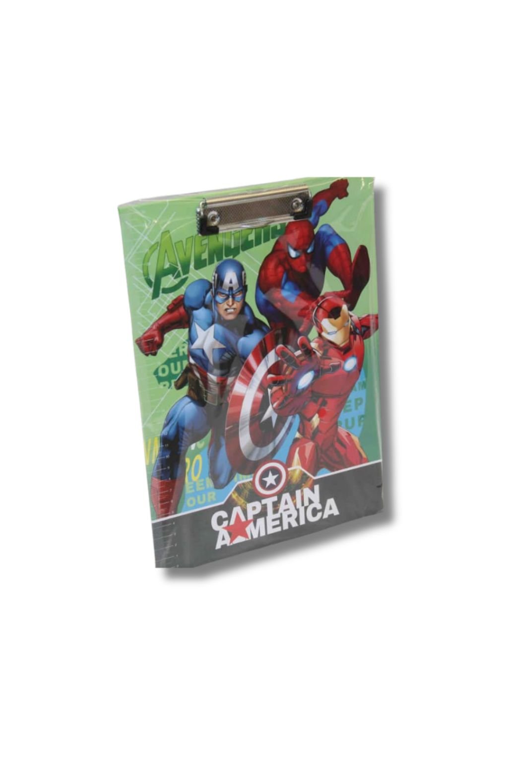 60 طبلية ورق A4 ديزني Avengers بملقط معدني - 8210896 - الصورة 1