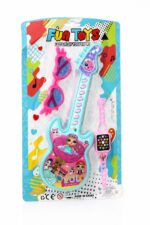 لعبة غيتار موسيقي Fun Toys مع ساعة ونظارات موديل 9911