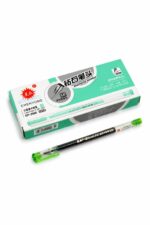 علبة أقلام جل CHENYONG GP-2068، 12 قلم 0.38 mm أخضر