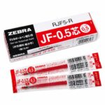 خرطوشة حبر جل ZEBRA Sarasa Clip 0.5 أحمر RJF5-R