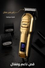 ⁦ماكينة حلاقة كهربائية VGR V268 بشاشة LCD وبطارية لاسلكية⁩ - الصورة ⁦3⁩