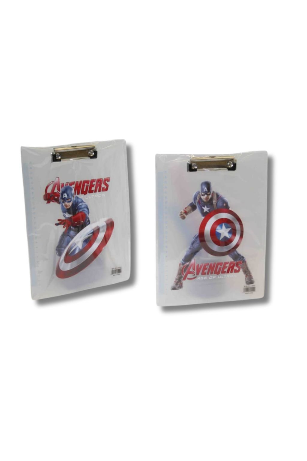 62 مسند ورق بلاستيكي A4 برسمة Avengers مع ملقط - 8906872 - الصورة 1