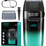 ماكينة حلاقة VGR 308 للرجال بشاشة LED و3 سرعات