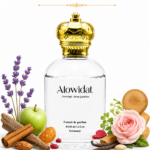 عطر للجنسين Alowidat Nische 523 – زهري متبّل بلمسة عنبر وفانيليا دافئة