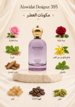 ⁦عطر نسائي Alowidat Designer 395 – زهري خشبي بلمسة دافئة⁩ - الصورة ⁦3⁩
