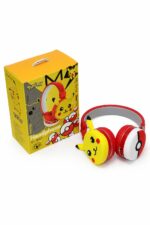 سماعة رأس Pikachu بلوتوث وكابل قابلة للشحن - 15751