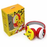 سماعة رأس Pikachu بلوتوث وكابل قابلة للشحن - 15751