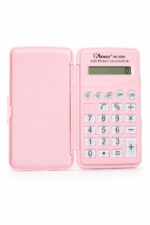آلة حاسبة صغيرة KENKO KK-328A بغطاء ورنة أزرار