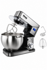 عجانة DSP KM3055 ستانلس ستيل 3 في 1، 2000W وسعة 10L