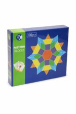 لعبة Pattern Blocks للأشكال الهندسية 130 قطعة - 4011340