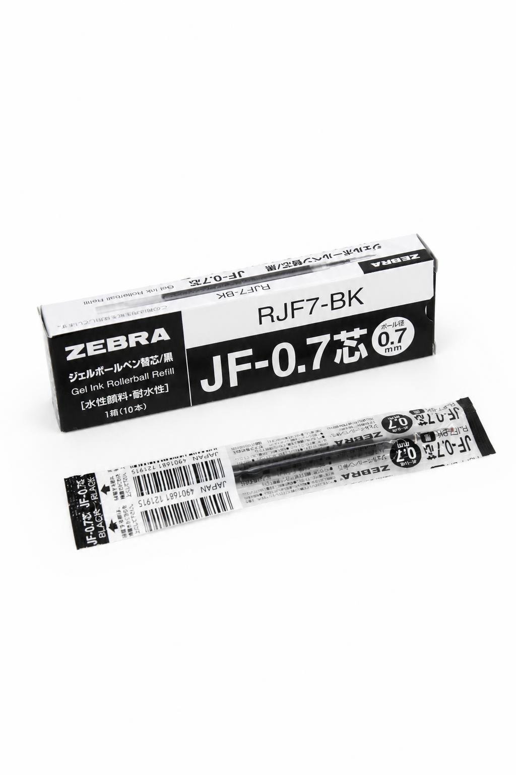 6a75b8c2-b5f1-41ef-997e-15cbdfa15bae.jpg خرطوشة Zebra Sarasa Clip RJF7-BK حبر جل أسود 0.7 mm - الصورة 1