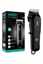 ماكينة حلاقة VGR VL-118 بسلك ولاسلكية مع شاشة LED