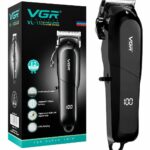 ماكينة حلاقة VGR VL-118 بسلك ولاسلكية مع شاشة LED