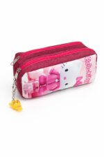 مقلمة قماشية بسحابين وتصميم Hello Kitty مع علاقة - 7446862
