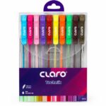 طقم أقلام Claro Technik حبر ناشف 10 ألوان - موديل 12073