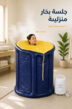 ⁦ساونا بخار منزلية قابلة للنفخ Oma موديل 80 مع مولد بخار⁩ - الصورة ⁦2⁩
