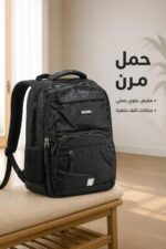 ⁦حقيبة ظهر GA 229 قياس 18 أسود - موديل 1461741⁩ - الصورة ⁦3⁩