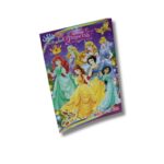 دفتر تلوين صغير Disney PRINCESS مع صورة ملونة - موديل 14346
