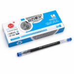 علبة أقلام جل CHENYONG GP-2068 زرقاء 12 قلم 0.38mm