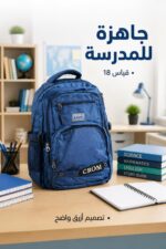 ⁦حقيبة مدرسية CROM SHANG 01 قياس 18 - موديل 2680487⁩ - الصورة ⁦2⁩