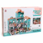 قصر دمى QIXI TOYS Princess House 276 قطعة - 3159587