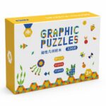 لوح وايت بورد مغناطيسي Graphic Puzzles 320 قطعة 3+ - 15777