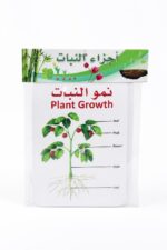 بطاقات تعليمية لأجزاء النبات 9 بطاقات - موديل 7545928