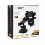 حامل هاتف سيارة QBest QB879 بمغناطيس وتدوير 360°