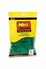 كيس بوالين Neo Balloon لاتكس أخضر 50 بالون - موديل 14652
