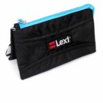 مقلمة Lexi مدرسية قماشية مثلثة بسحاب واحد - موديل 9125
