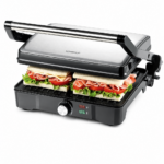 شواية تلامسية Kenwood HGM31.000SI بقدرة 2000W و3 أوضاع شوي