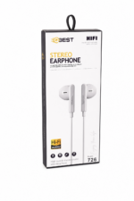 سماعات QBest QB726 سلكية 3.5MM Hi-Fi مع مايك وتحكم صوت