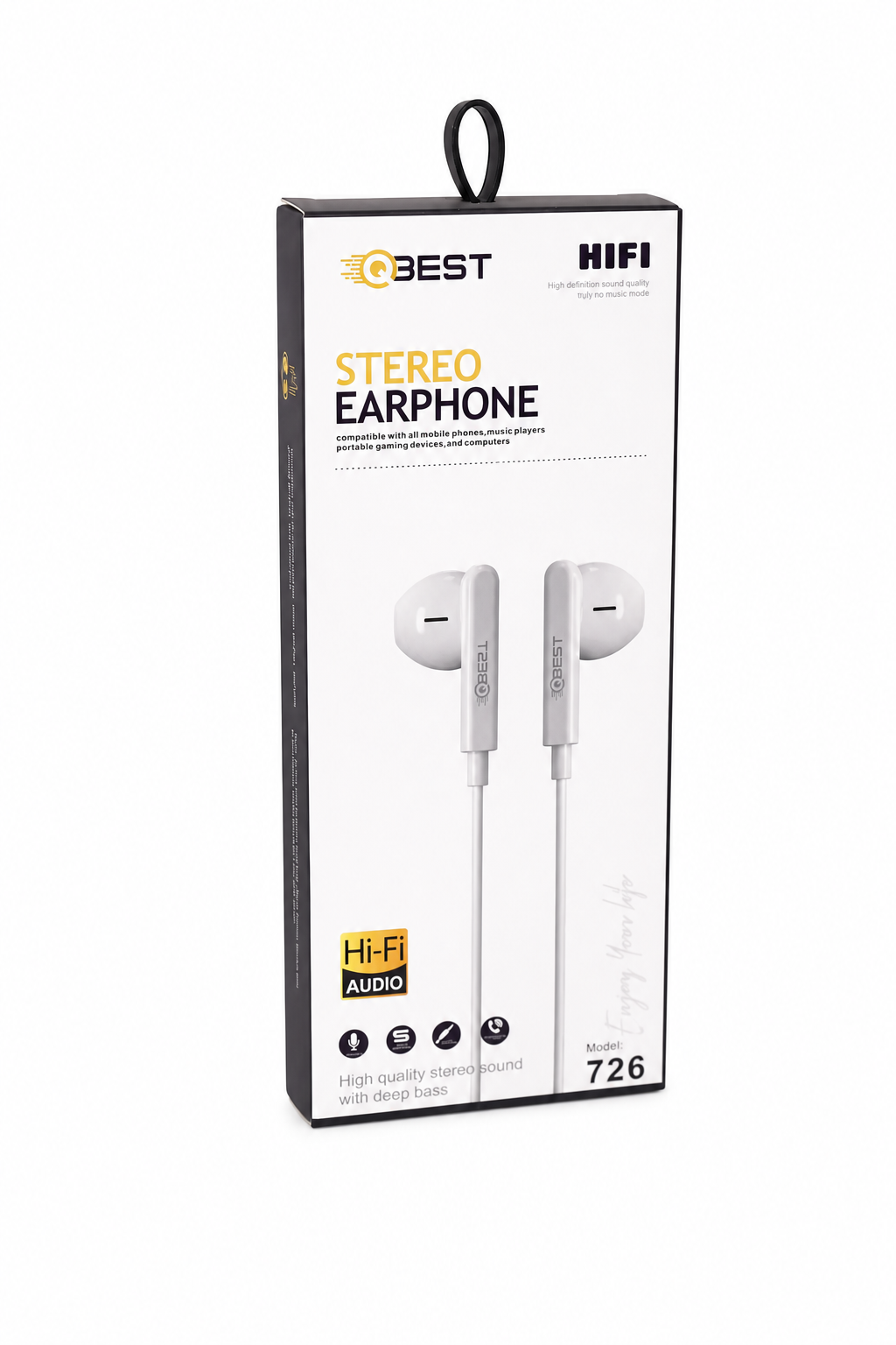 82699714-a14a-4461-bd44-7da2b3954668.png سماعات QBest QB726 سلكية 3.5MM Hi-Fi مع مايك وتحكم صوت - الصورة 1