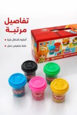 ⁦لعبة معجون أطفال Magic dough 24 لون لعمر 3+ - موديل 7426132⁩ - الصورة ⁦4⁩