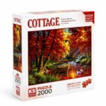 بازل KS Games COTTAGE Forever Autumn 2000 قطعة - 12436