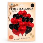 باكج بوالين فويل قلوب J.W-BALLOON 18 إنش 10 قطع موديل 4037467