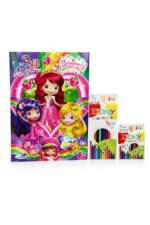 دفتر قصة وتلوين Strawberry Shortcake كبير مع قناع - 5301