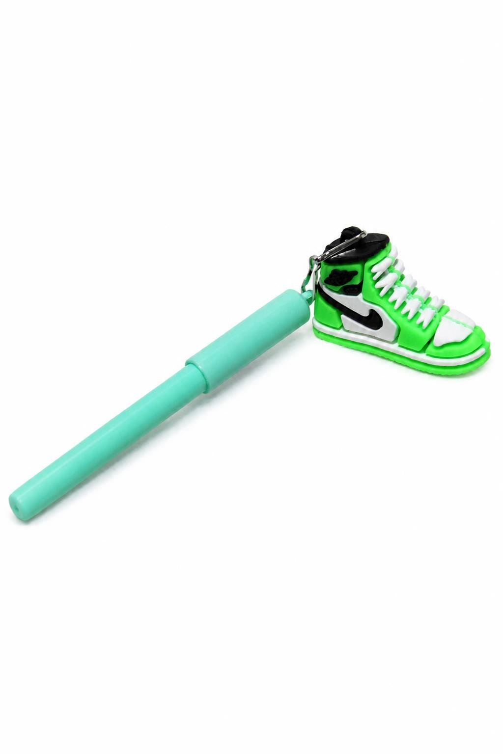 83eec7cf-203c-4deb-b74e-f101bca94618.jpg قلم جل أزرق 8903 مع مجسم حذاء سيليكون ثلاثي الأبعاد - الصورة 1