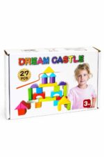 مكعبات خشبية ملونة DREAM CASTLE 27 قطعة - موديل 5517559