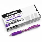 قلم ZEBRA SARASA CLIP جل 0.7 لون نهدي - موديل 12098
